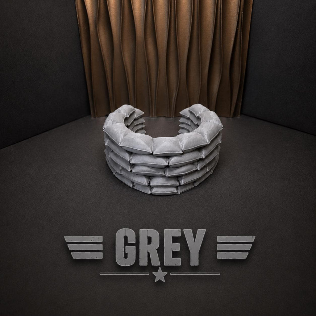 Classified-Scale Machine Gun Nest | 1:12 Scale Sandbag Bunker Diorama Accessory for GI Joe Classified Action Figures