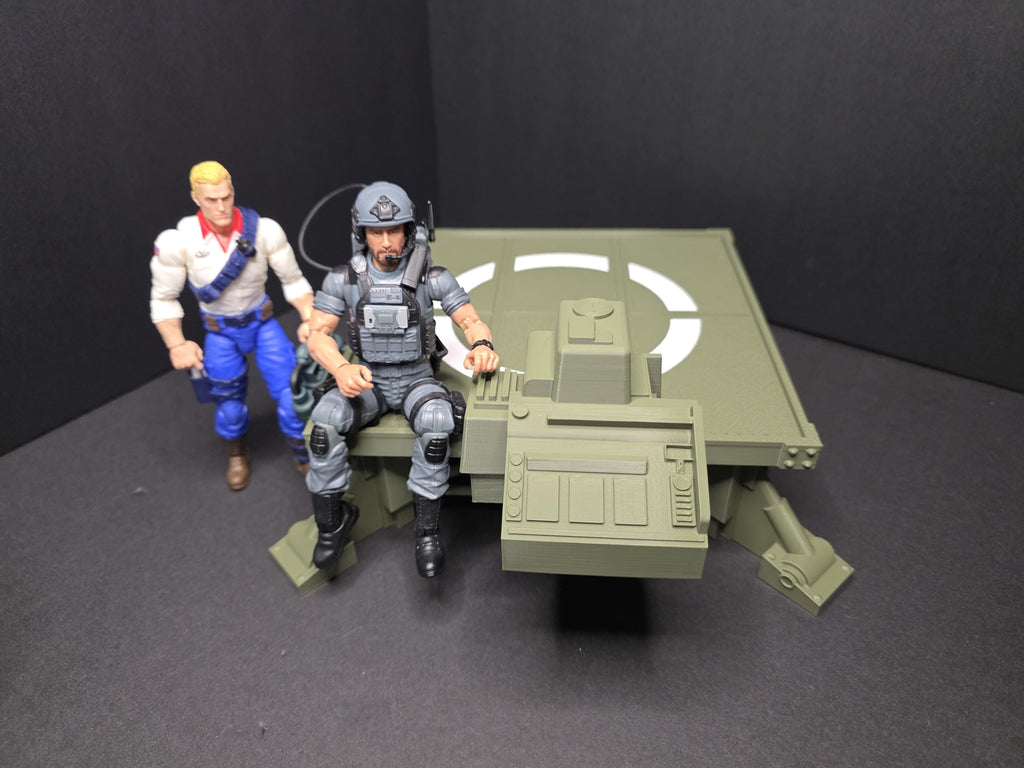 Classified-Scale JUMP Jet Pack Launch Pad for 1:12 Scale Action Figures