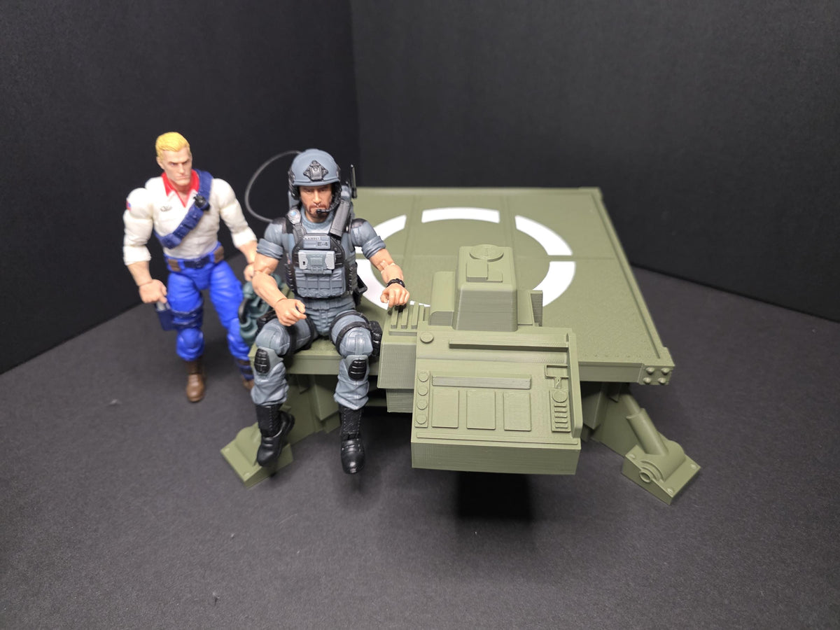 Classified-Scale JUMP Jet Pack Launch Pad for 1:12 Scale Action Figures
